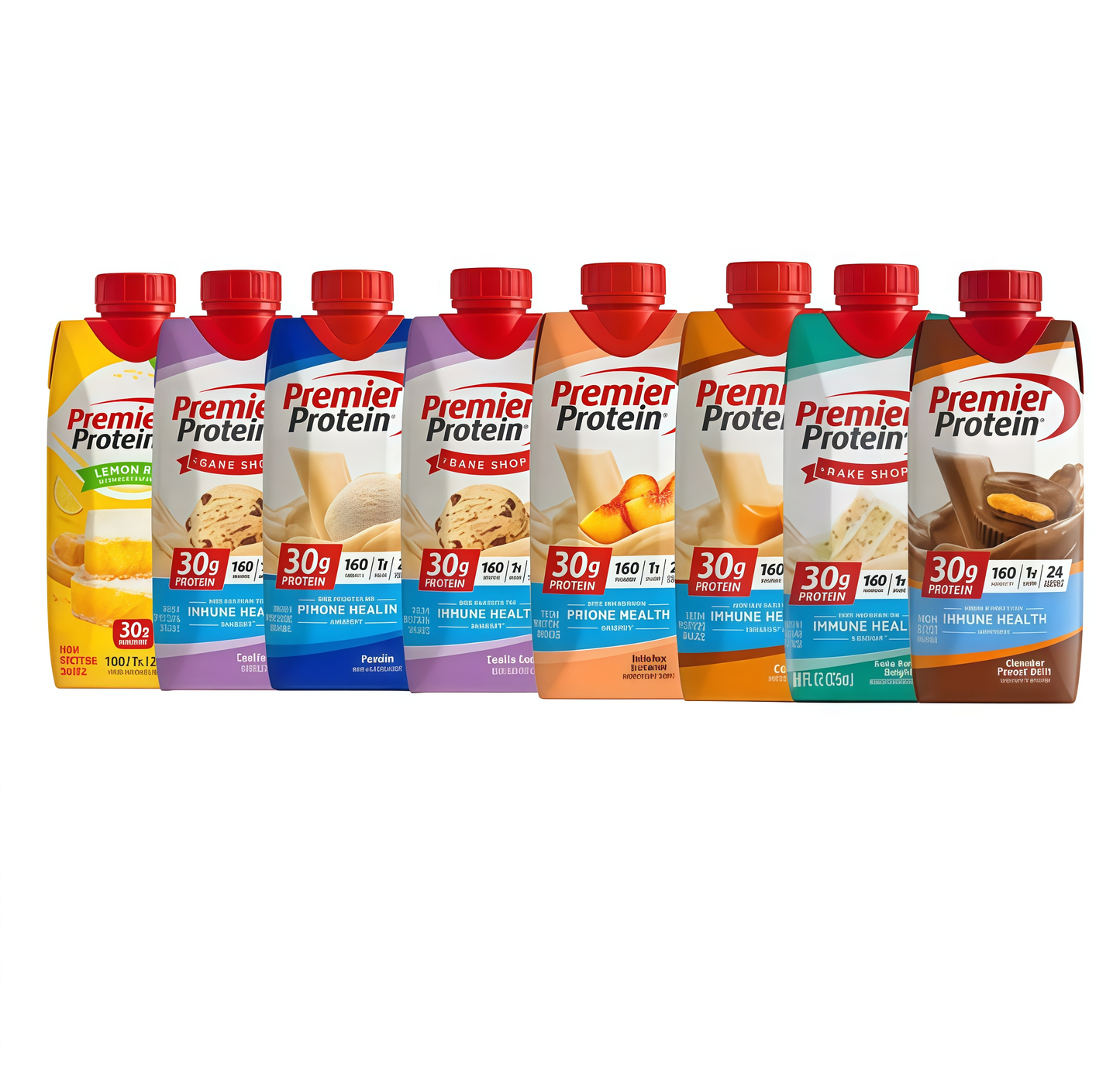 Premier Protein Shake, 30g Protein 1g Sugar, 11oz (Pack of 12) – Vanilla, Chocolate, Café Latte & More!