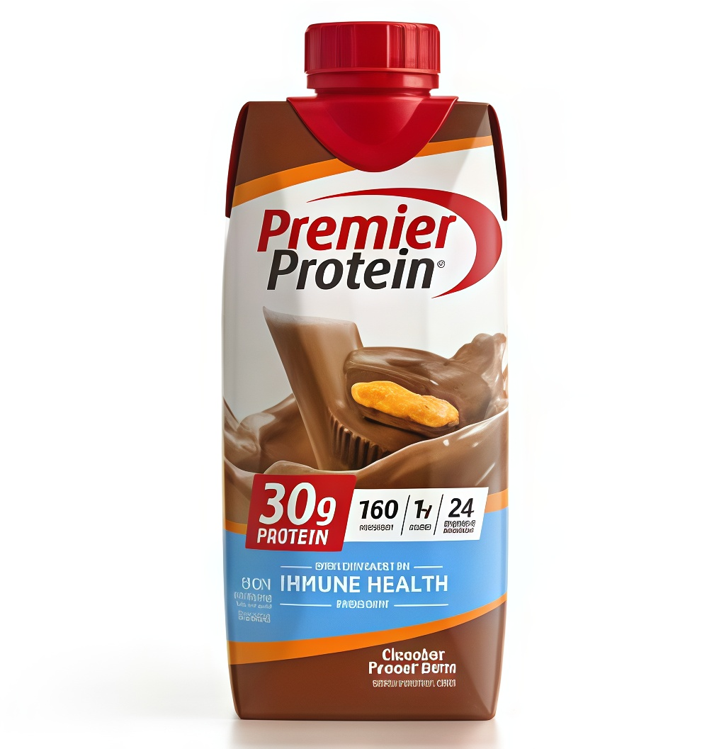 Premier Protein Shake, 30g Protein 1g Sugar, 11oz (Pack of 12) – Vanilla, Chocolate, Café Latte & More!