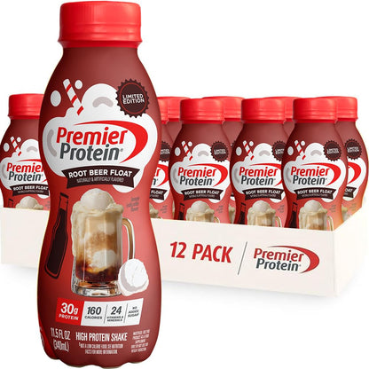 Premier Protein Shake 12-Pack - 30g Protein, 1g Sugar, 24 Vitamins & Minerals - 11.5oz Bottles - LIMITED STOCK!