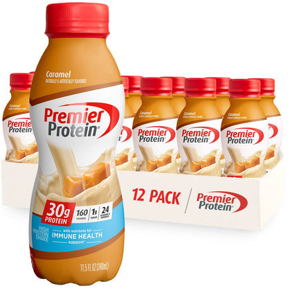 Premier Protein Shake 12-Pack - 30g Protein, 1g Sugar, 24 Vitamins & Minerals - 11.5oz Bottles - LIMITED STOCK!