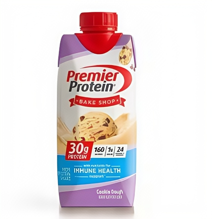 Premier Protein Shake, 30g Protein 1g Sugar, 11oz (Pack of 12) – Vanilla, Chocolate, Café Latte & More!