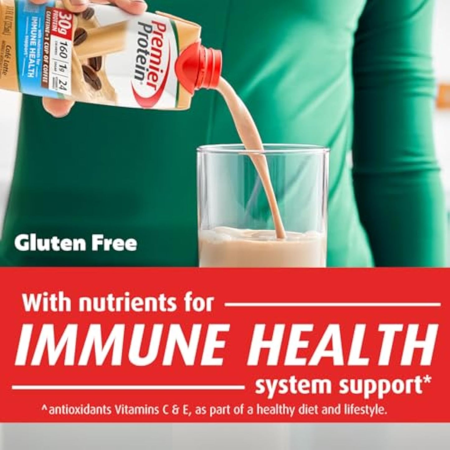 Premier Protein Shake, 30g Protein 1g Sugar, 11oz (Pack of 12) – Vanilla, Chocolate, Café Latte & More!
