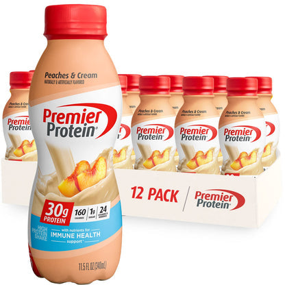 Premier Protein Shake 12-Pack - 30g Protein, 1g Sugar, 24 Vitamins & Minerals - 11.5oz Bottles - LIMITED STOCK!