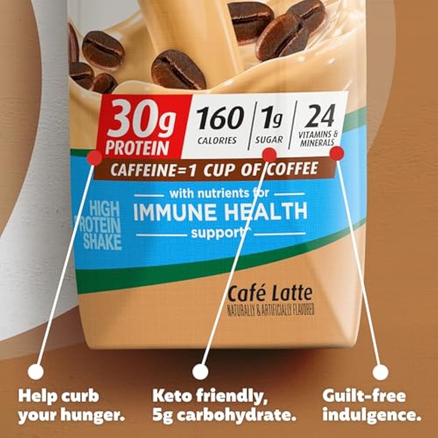 Premier Protein Shake, 30g Protein 1g Sugar, 11oz (Pack of 12) – Vanilla, Chocolate, Café Latte & More!